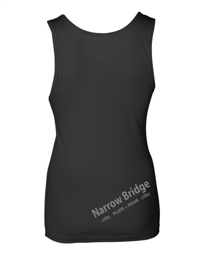 Narrow Bridge Ladies Ribbed Tank Top