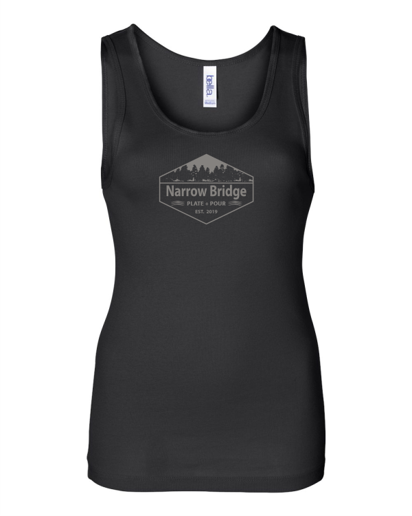 Narrow Bridge Ladies Ribbed Tank Top