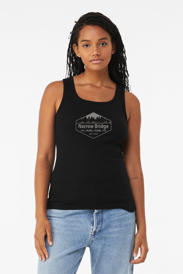 Narrow Bridge Ladies Ribbed Tank Top