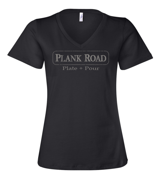 Plank Road Ladies V-Neck Employee T-Shirt