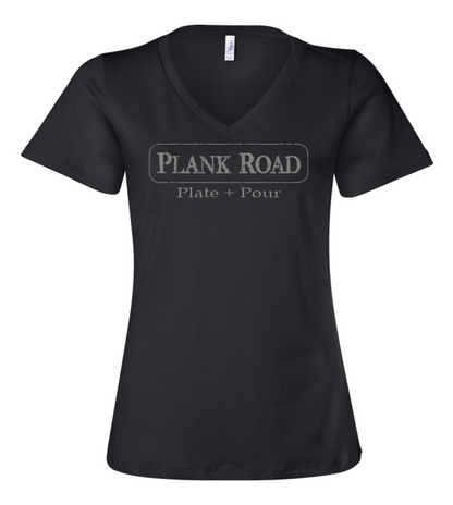 Plank Road Ladies V-Neck Employee T-Shirt