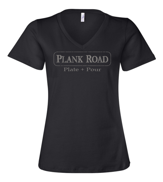 Plank Road Ladies V-Neck Employee T-Shirt