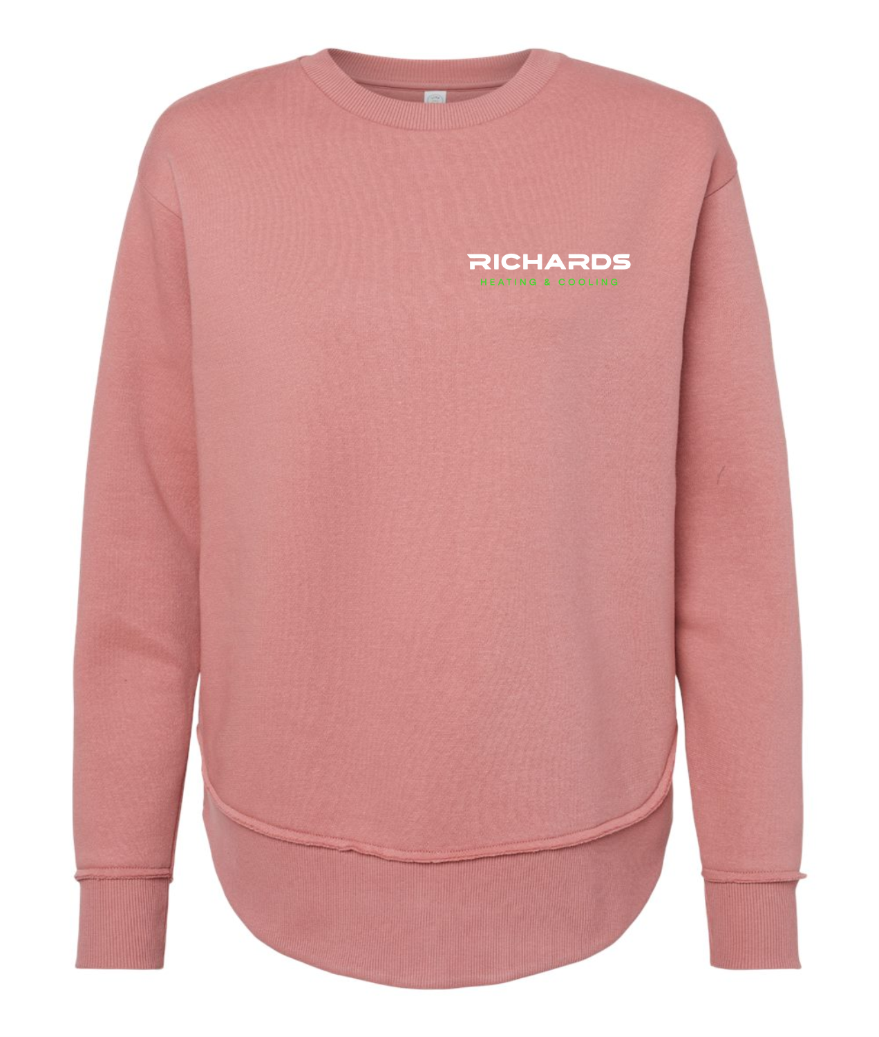 Richards Crewneck Tunic Sweatshirt - Ladies w/FULL BACK Printing