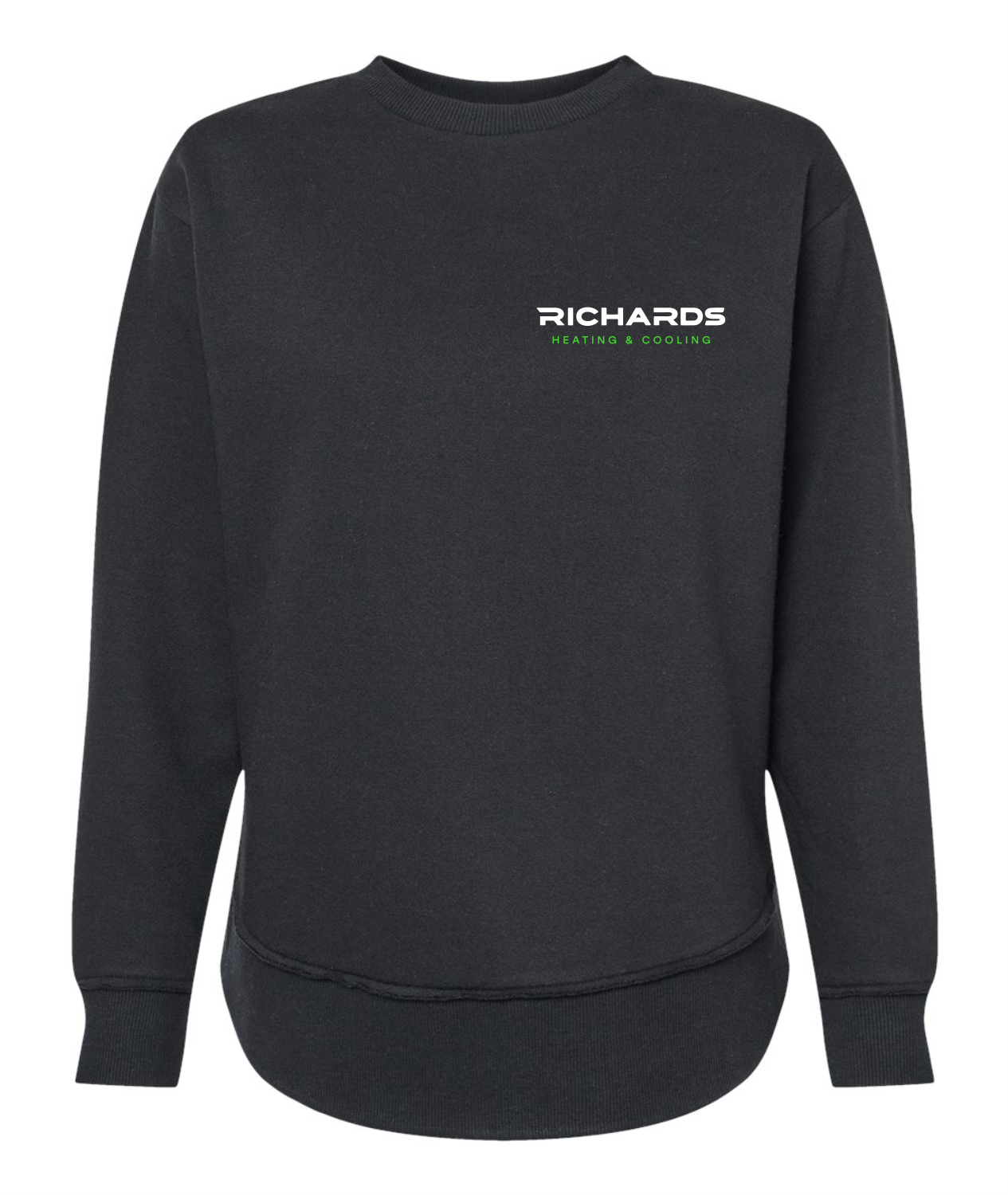 Richards Crewneck Tunic Sweatshirt - Ladies w/FULL BACK Printing