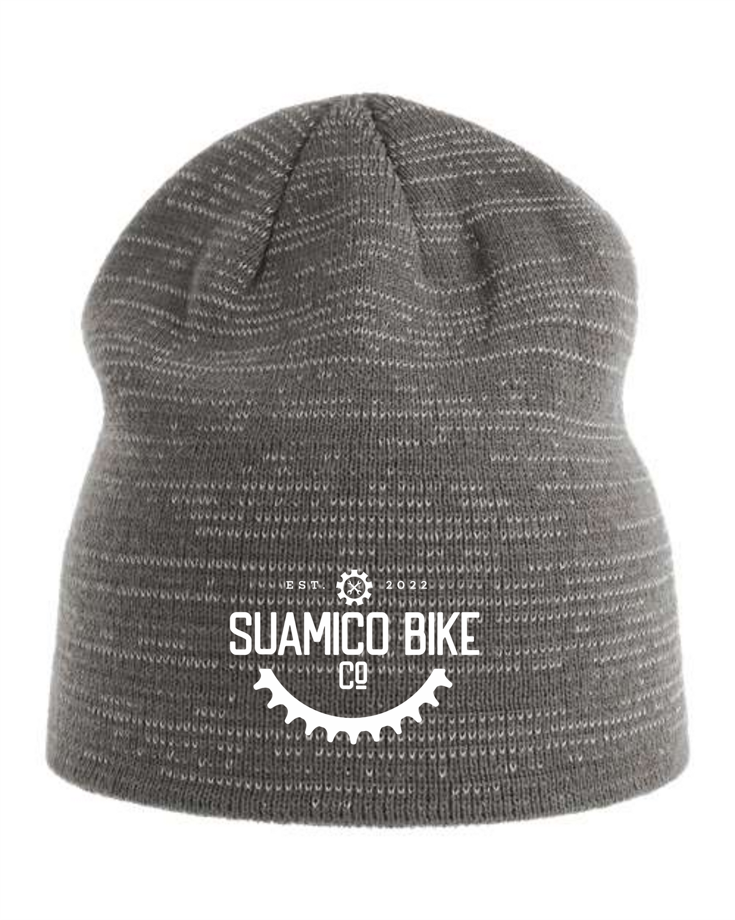 Suamico Bike Winter Hats Embroidered Logo