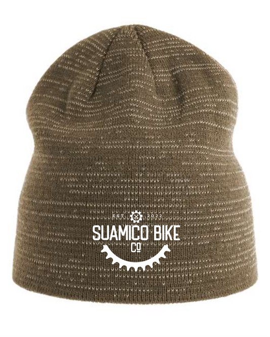 Suamico Bike Winter Hats Embroidered Logo