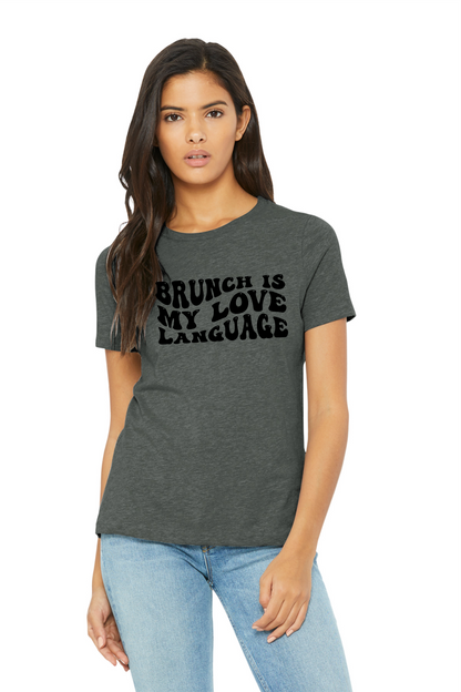 The Creamery Love Language T-Shirt (Ladies)