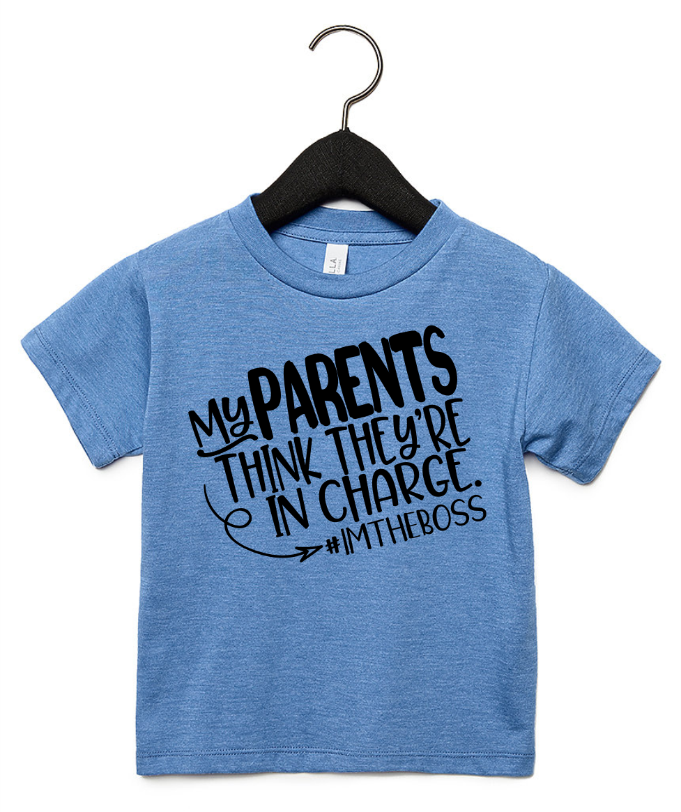 Toddler's In Charge T-Shirt