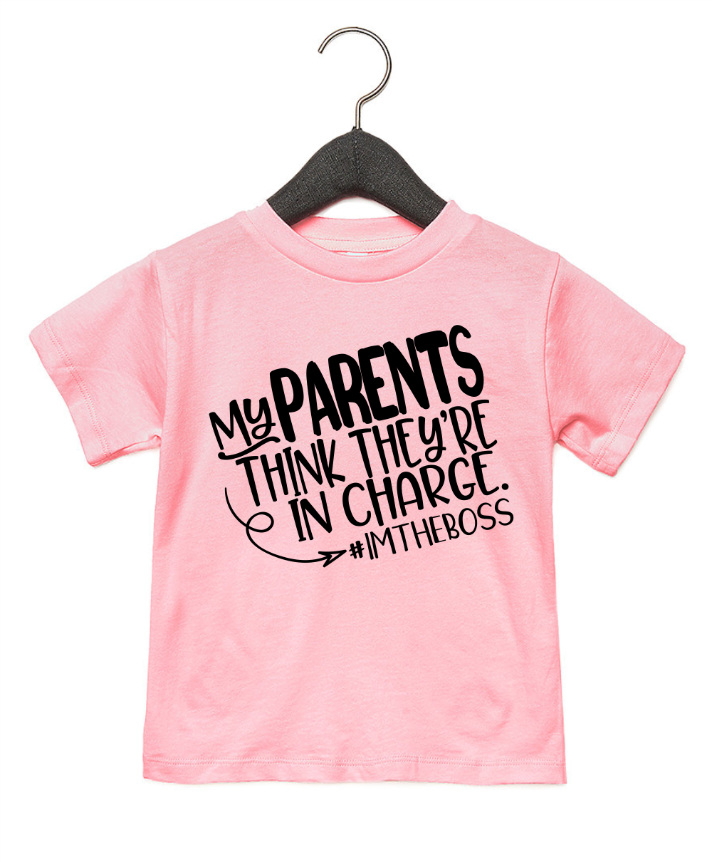 Toddler's In Charge T-Shirt