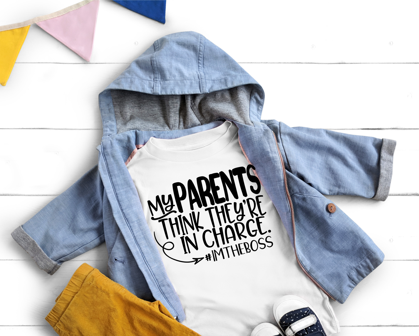 Toddler's In Charge T-Shirt