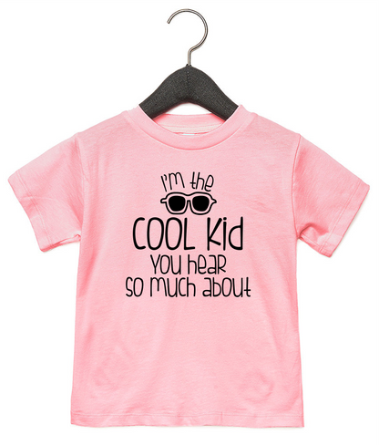 The Cool Kid Toddler T-Shirt