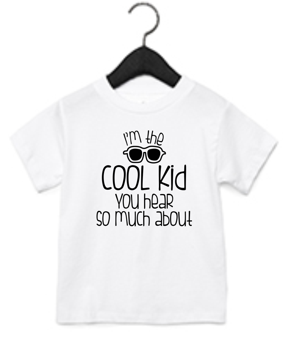 The Cool Kid Toddler T-Shirt