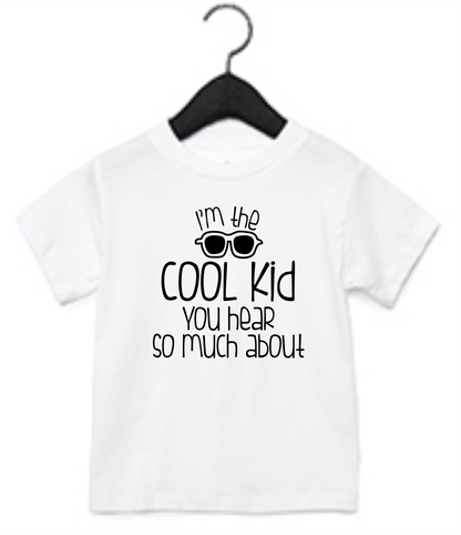 The Cool Kid Toddler T-Shirt