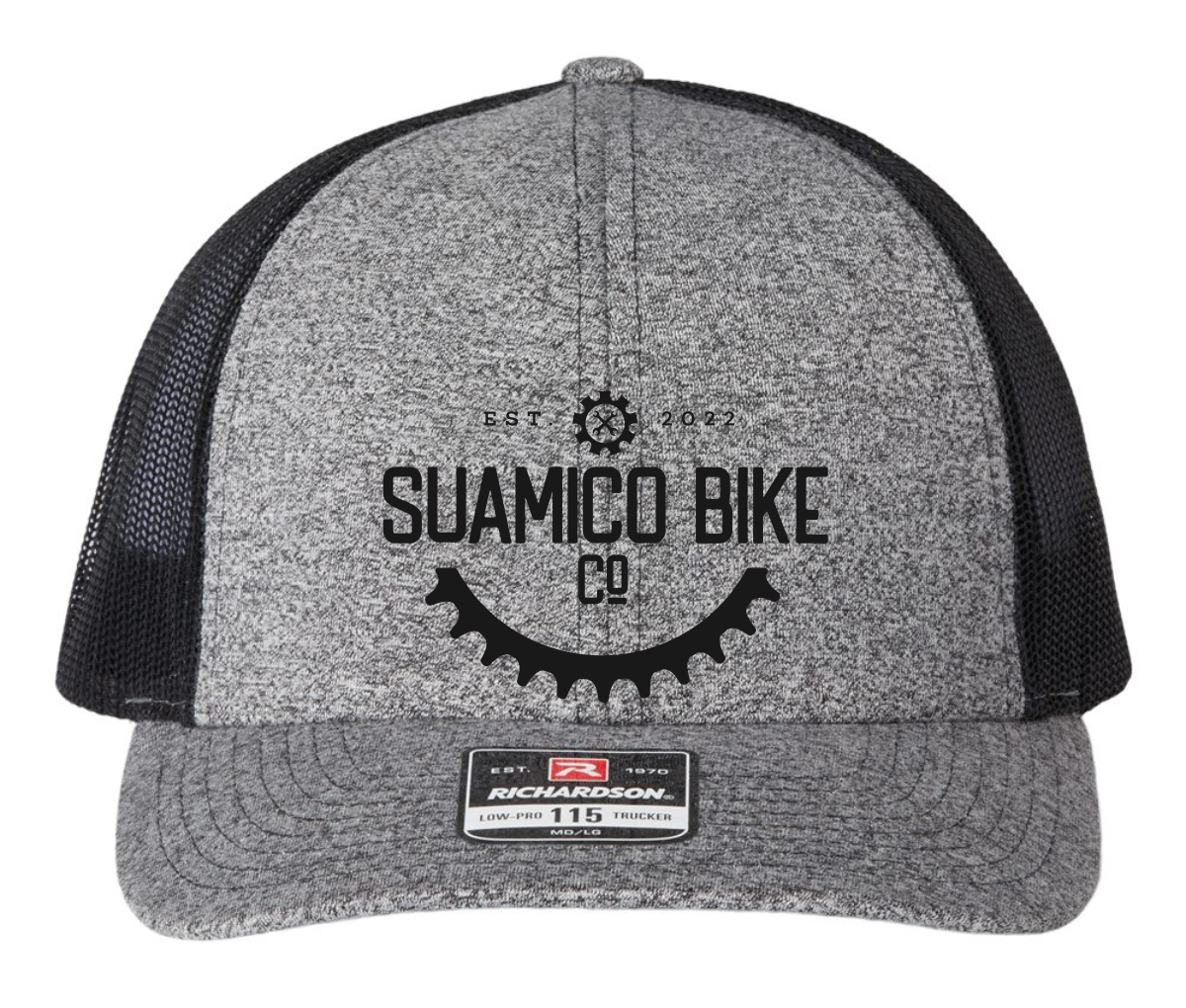 Suamico Bike Low Profile Hat Embroidered