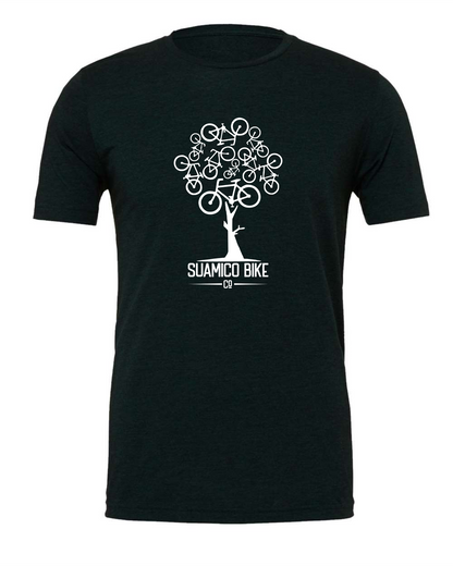 Suamico Bike Bicycle Tree T-Shirt