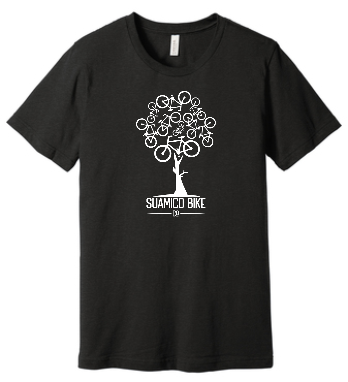 Suamico Bike Bicycle Tree T-Shirt