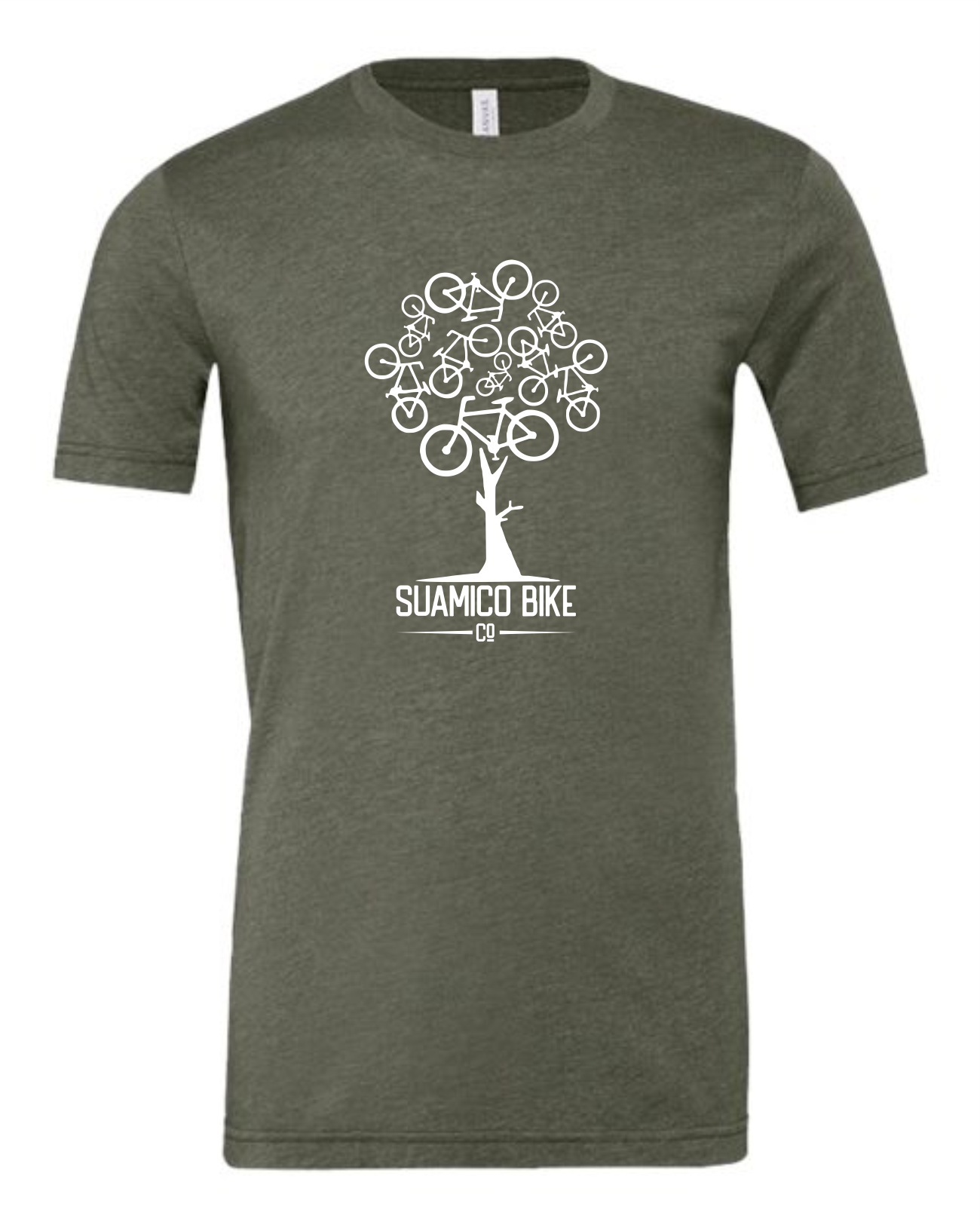 Suamico Bike Bicycle Tree T-Shirt