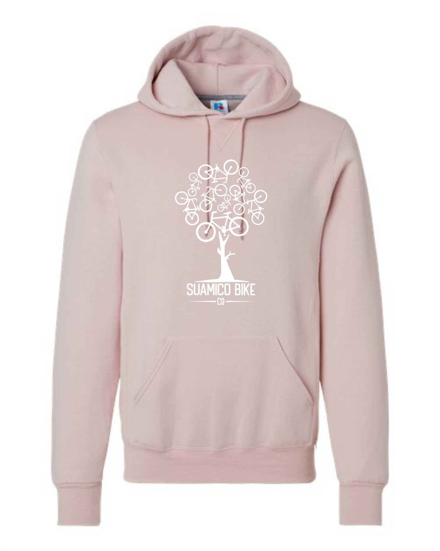 Suamico Bike Bicycle Tree Hooded Sweatshirt